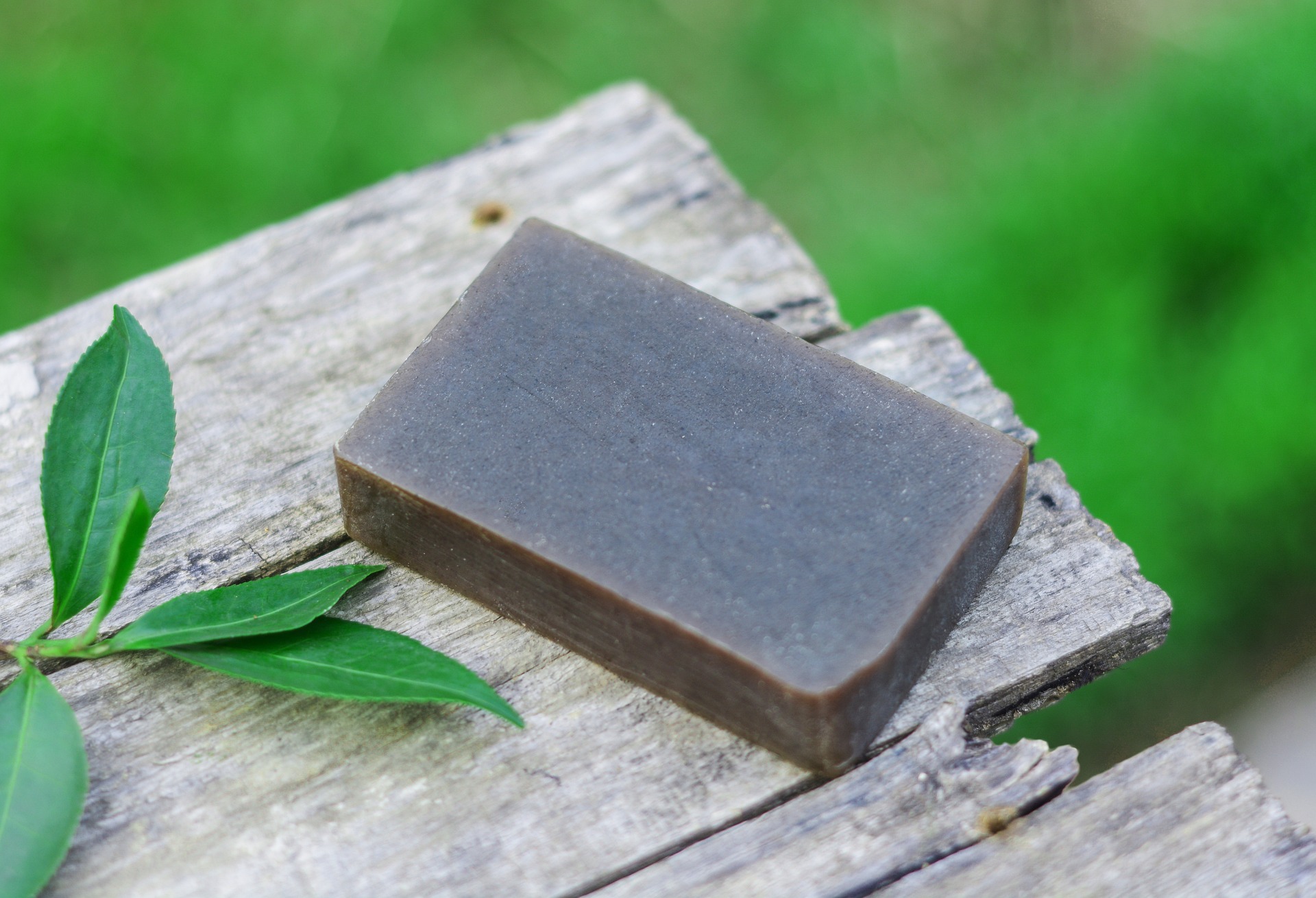 Hand-stamped tallow soap bars